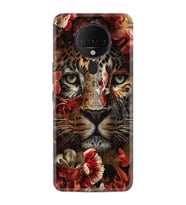 Tecno Spark 6 Kılıf Resimli Silikon Kılıf Flowers Baby Tiger 1336