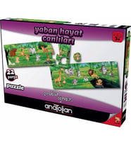 Anatolian 22 Parça Yaban Hayat Canlıları Çocuk Puzzle