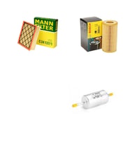 Filtre Bakım Seti Volvo S40 II 2.5 T5 Benzinli 2004-2013 Hava + Yağ f. + Yakıt Filtre Bosch