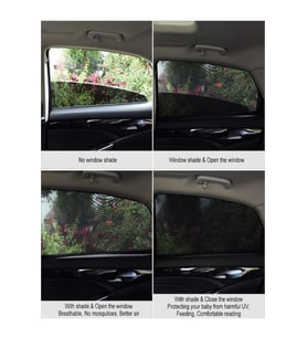 Oto Yan Cam Güneşlik Perde 1 Adet