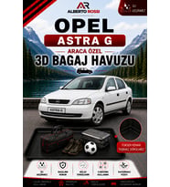 Opel Astra G HB /04 1999 - 1999 Araca Özel 3D Bagaj Havuzu