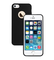 Apple İphone 5 - 5S Yumuşak Silikon Kılıf Siyah