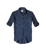 Slim Fit Italyan Kesim Gerçek Keten Gömlek