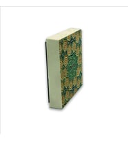 Geometrik Rumi Desen Baskılı Doğaltaş  Magnet(KD-068)Buzdolabı Süsü