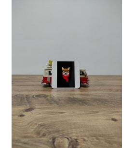 Köpek Serisi - Shiba Köpek Kupa (Bardak) Altlığı