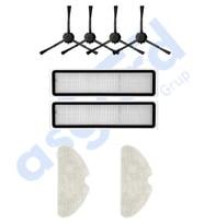 Dreame D10S, D10S PRO, D9 MAX GEN2 Uyumlu 4 Yan Fırça 2 Filtre 2 Mop PKT-iasgf0000231