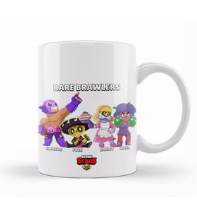 Brawl Stars Rare Brawlers Kupa Bardak Porselen