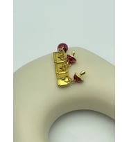Çelik Gold Mantar Sallantılı Charm - 25crm30