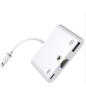 ZR461 Nk107 Lightning Çoklu Ethernet Adaptör