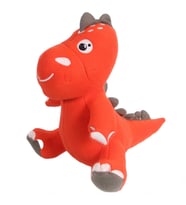 Dino Peluş Oyuncak Turuncu 25 cm