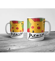 Pixxa Pikachu Picasso Pokemon Kupa Bardak  