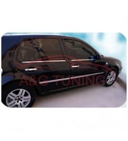 VW Golf 4 Krom Cam Çıtası Tk 1998-2004 4Prç Paslanmaz Çelik
