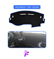 PEUGEOT 301 (2012+) Uzun Kasa Uyumlu Torpido Örtüsü Çatlama ve Isıya Karşı Tam Koruma T89