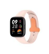 Mey İthalat® Redmi Watch 3 Origin Silikon Kordon - Pudra