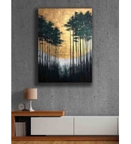 Koç stüdyo Modern tasarım kanvas tablo 50x70 (Çok Renkli)