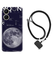 Vivo Y16 Kılıf Resimli Boyun Askılı İpli Desenli Silikon Moon info 1424