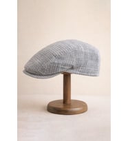 Soft Sand Keten Kasket  Natural Linen Series (Gri)