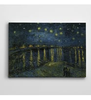 Vincent Van Gogh Starry Night Kanvas Tablo