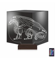 Luvivia Ejderha 3D Lamba - Masa Gece Lambası