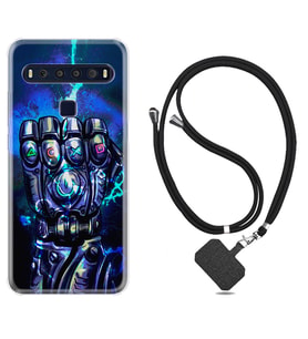 TCL 10L 10 Plus 10SE 20E 20SE 30 L7 Kılıf Boyun Askılı Silikon Thunder Play 1760