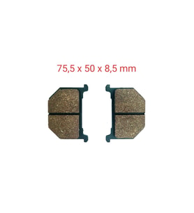 SUZUKİ UYUMLU  GN250-400 ÖN FREN DİSK BALATASI TİGER FA051
