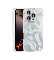 Apple iPhone 16 Pro Kılıf Airbagli Parlak Taş Detay Tasarımlı Zore Esila Kapak
