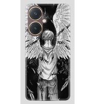 Vivo Y27 Kılıf Desenli Silikon Platinium Series Angel 1883