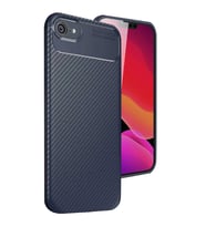 Apple İphone 16e Kılıf Auto Focus Karbon Kapak - Lacivert