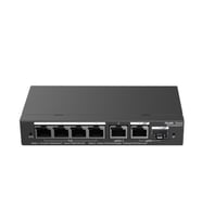 RUIJIE 4port RG-ES206GS-P GIGABIT 1-Uplınk 1-SFP 54W FULL POE Cloud Yonetılebılır Desktop Swıtch