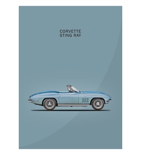 65 Vette Tablo Ahşap Poster Dekoratif