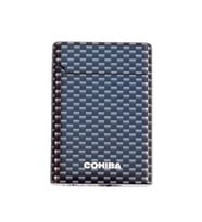 Cohiba Çift Torch Pürmüz Karbon Desenli Metal Puro Çakmağı