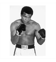 Ahşap Tablo Boksör Muhammed Ali Clay Modern Mdf Tablo