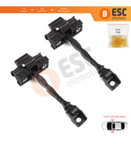 VW Polo MK5 6R 6C 60 61 2009-2017 4/5 Kapı MK4 9A 9N Sedan 6R4837249 İçin 2 EA Ön Kapı Gergi Yayı