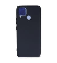 Realme C15 Kılıf Nano İçi Kadife  - Lacivert