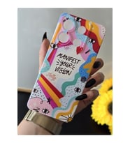 POCO X6 5G Uyumlu Baskılı Şeffaf Telefon Kılıfı