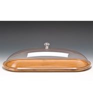 AHŞAP ALTLI OVAL FANUS