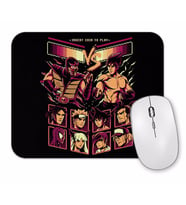 Fighting Games Ultimate Fighters Mouse Pad
