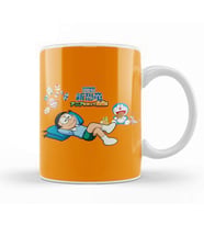 Sleeping Nobita Doraemon New Dinosaur Kupa Bardak Porselen