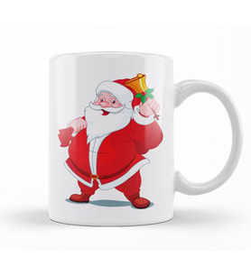 Yılbaşı Yeni Yıl Konseptli Noel Ayıcıklar 03 Kupa Bardak Porselen
