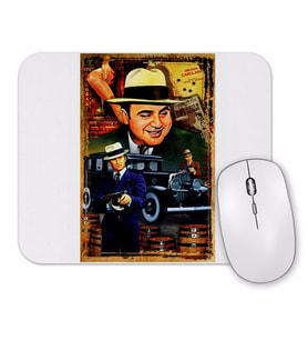 Al Capone Madre Loca Mouse Pad
