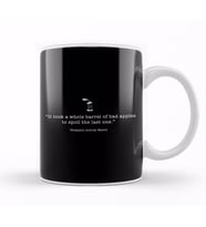 Dystopian Whole Barrel Of Bad Apples Quote Kupa Bardak Porselen