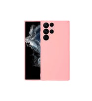 Samsung Galaxy S22 Ultra Uyumlu Kılıf Zore Mara Lansman Kapak (Açık Pembe)