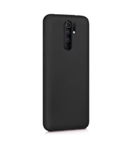 Xiaomi Redmi 9 Kılıf Kamera Korumalı Silikon Rubber Arka Kapak (Siyah)