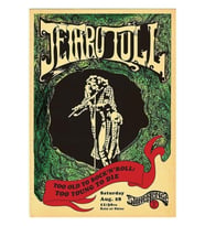 Jethro Tull Rock Grubu Anıları Tablo Ahşap Poster Dekoratif