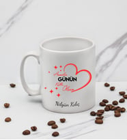 Kişiye Özel Anneler Gününe Özel Tasarım Kupa Anneye Hediye Kupa Bardak Mug T4