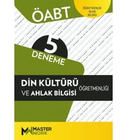ÖABT - DİN KÜLTÜRÜ VE AHLAK BİLGİSİ ÖĞRETMENLİĞİ - 5 Deneme