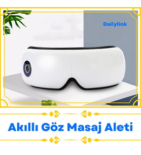 DailyLink Bluetooth Müzik Göz Yüz Terapi Masaj Aleti Şarjlı