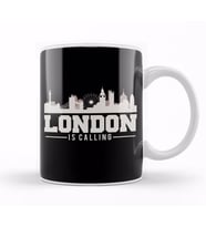 Vintage London Is Calling Skyline UK Vacation Kupa Bardak Porselen