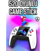 Game Stick 520 Oyunlu Konsol Çocuklara Özel