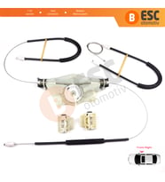 Seat Toledo MK21998-2004 Leon MK1 1999-2006 1M0837462A İçin Sağ Ön Cam Kriko Tamir Seti